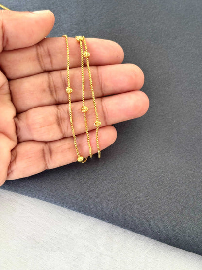 Gold Lightweight Chain Design 10