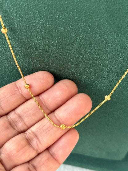 Gold Lightweight Chain Design 10