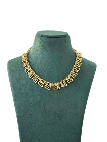 Geometric Shape Designer Necklace 1