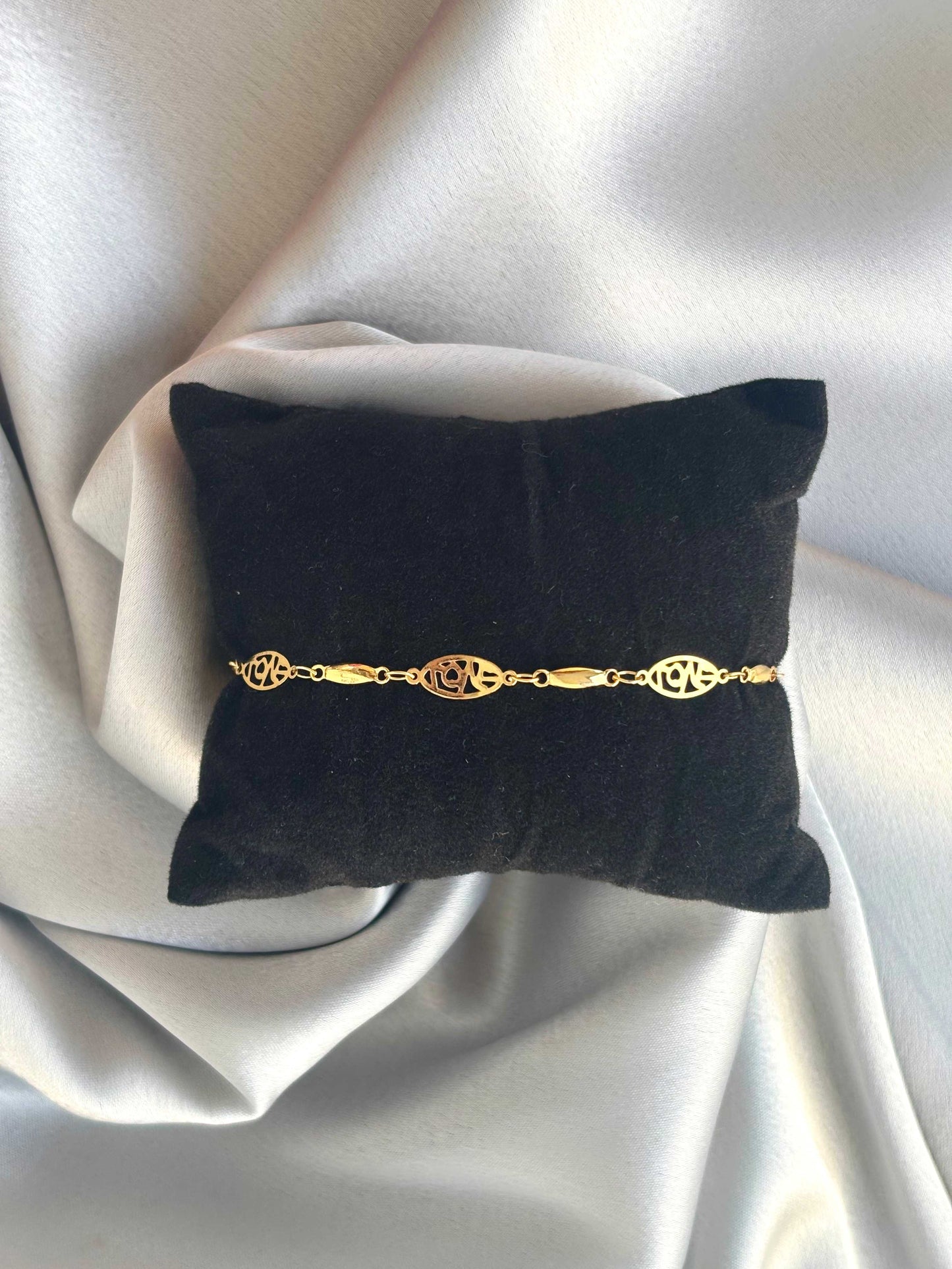 Gold-Plated Love Bracelet