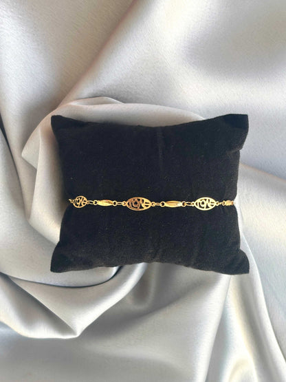 Gold-Plated Love Bracelet