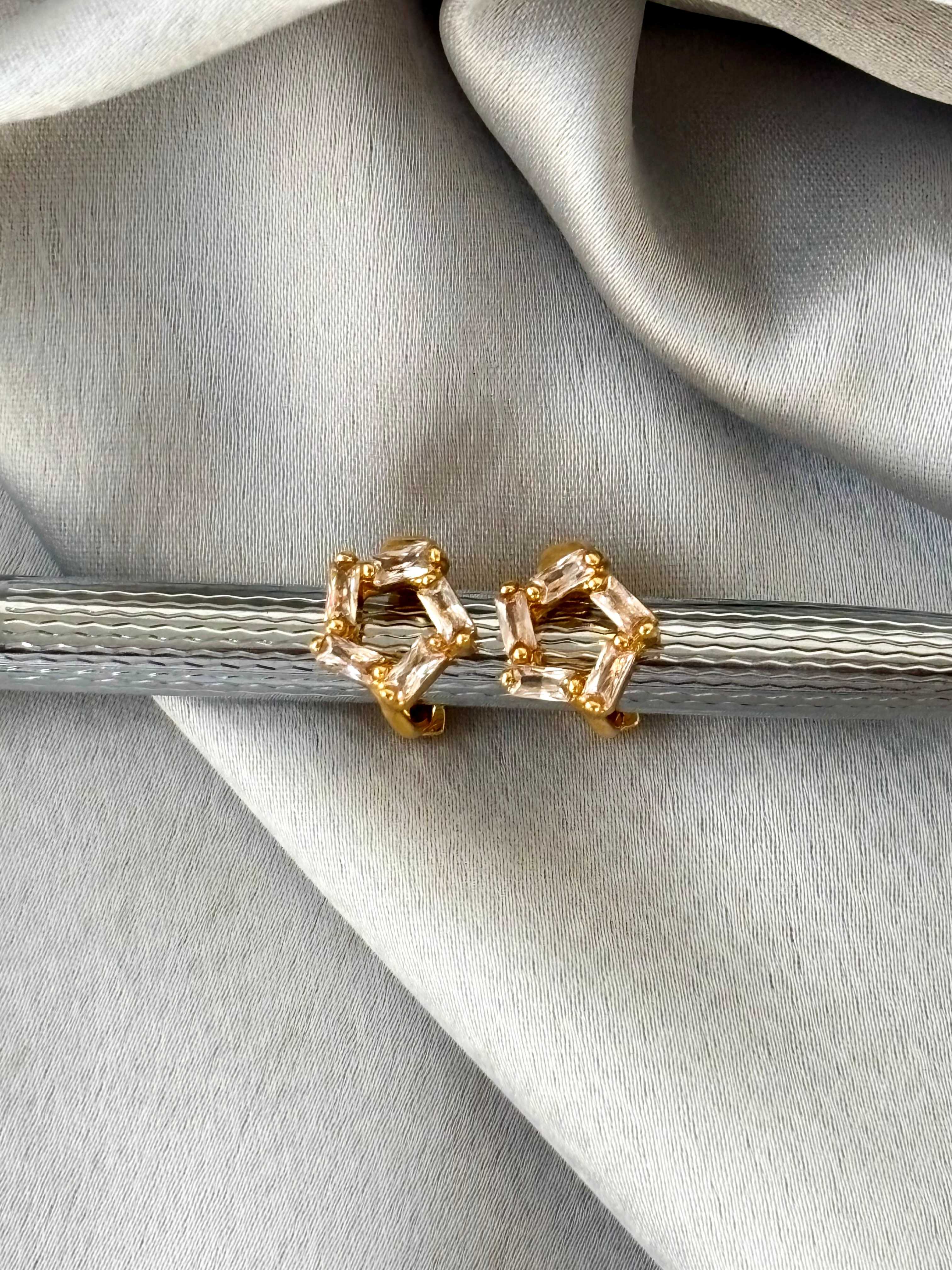 Unique Geometric Design Earrings
