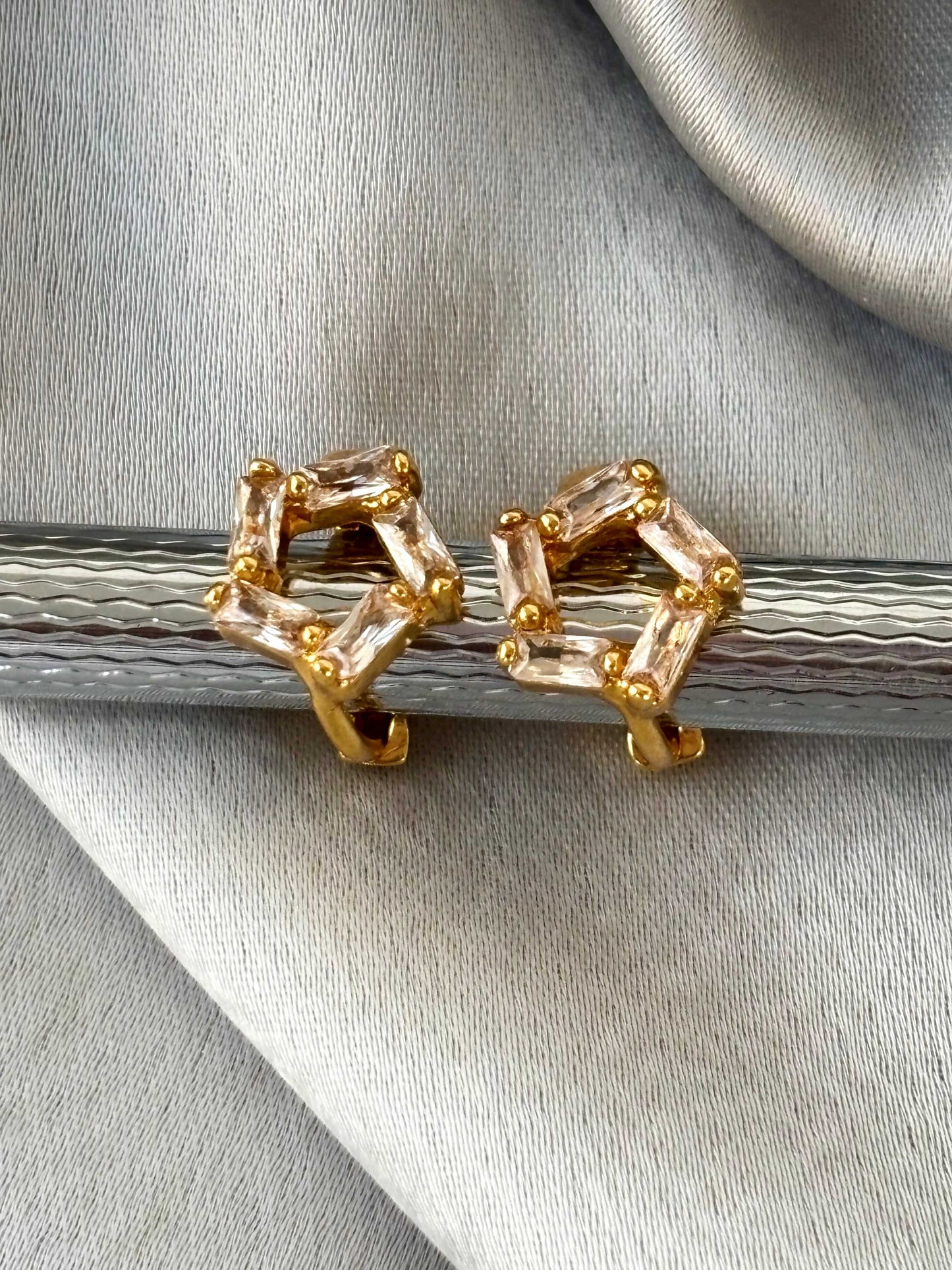 Unique Geometric Design Earrings