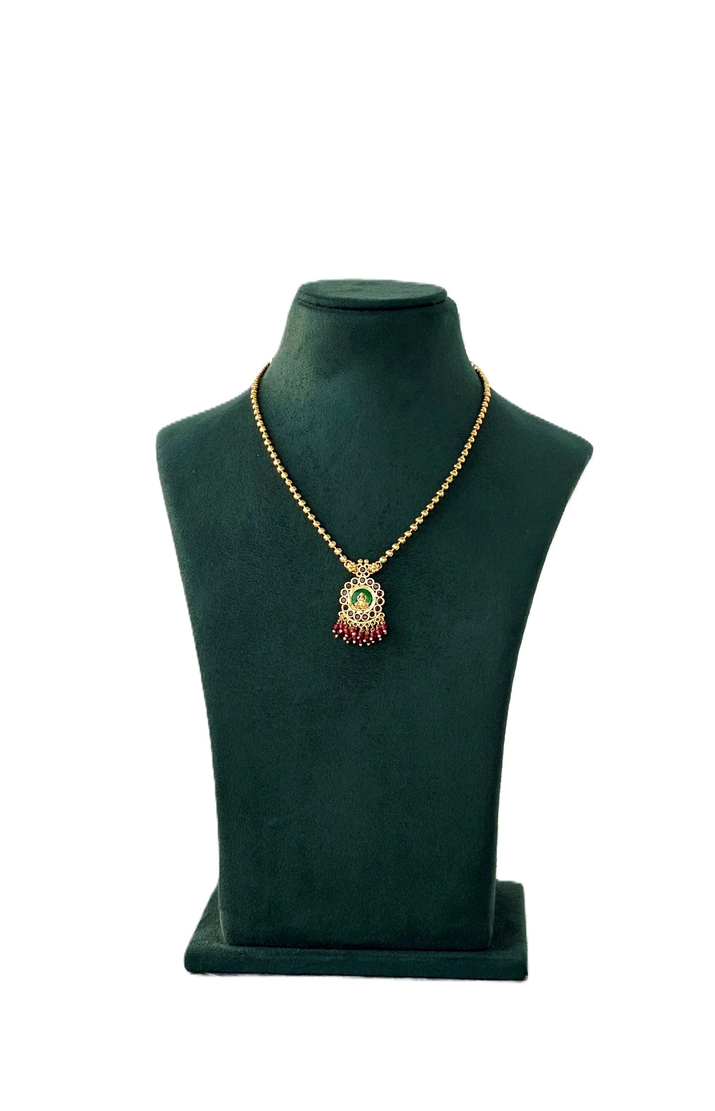 Traditional Lakshmi Pendant Neckwear