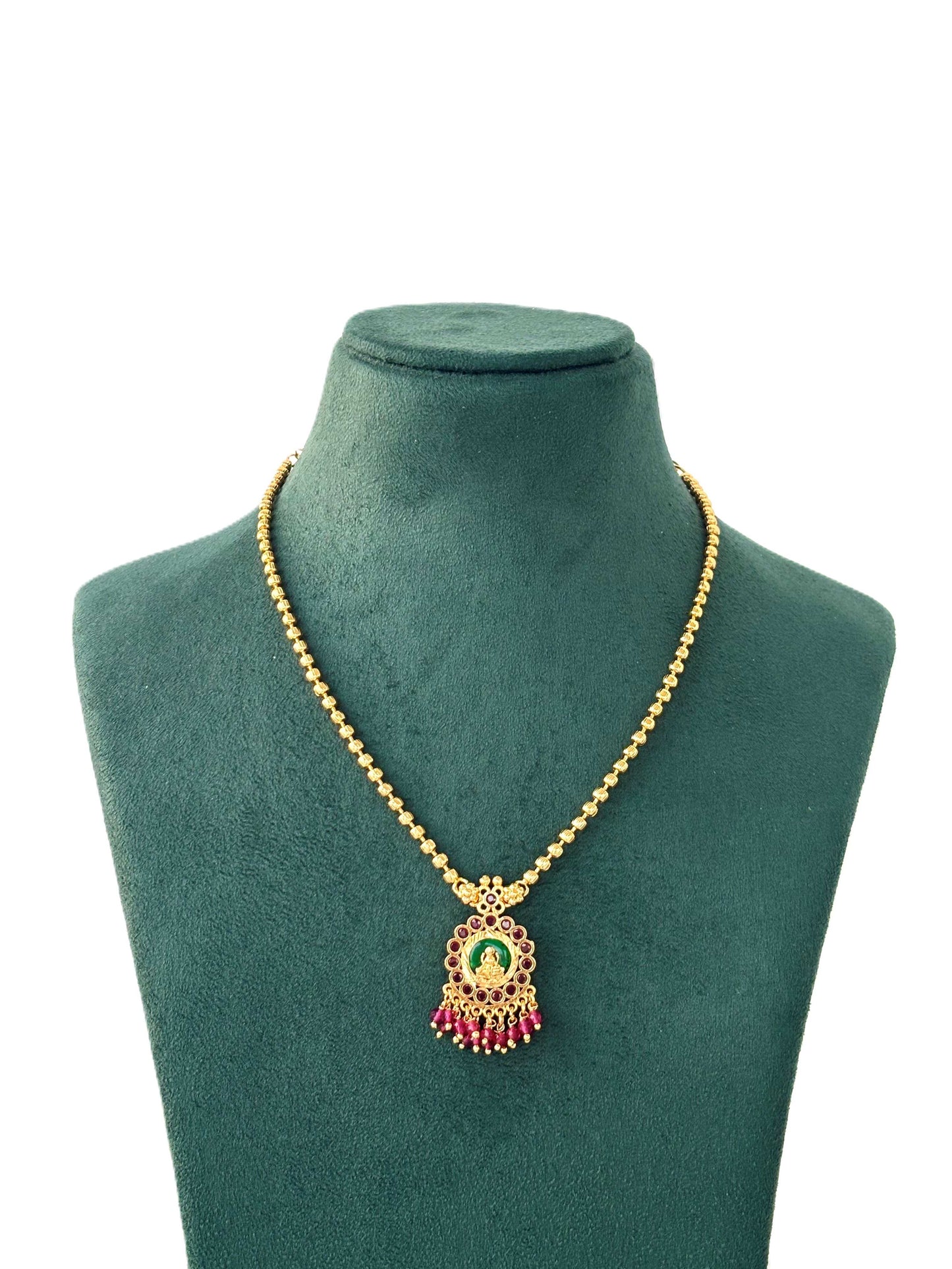 Traditional Lakshmi Pendant Neckwear