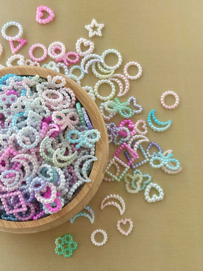 Mixed Celestial Geometric Beads
