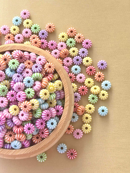 Striped Colorful Candy Beads