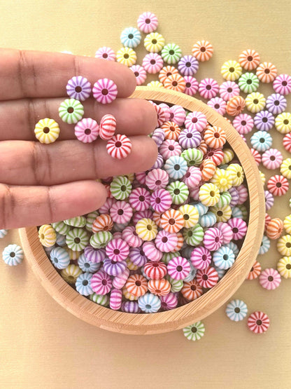 Striped Colorful Candy Beads