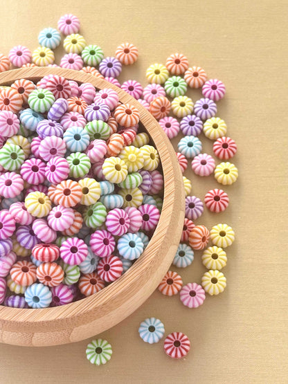 Striped Colorful Candy Beads