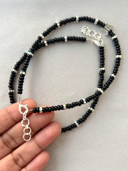 Seed Beads with Butterfly Anklets Size 10