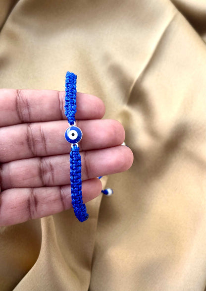 Cobalt Blue Spiral Bracelet for Kids