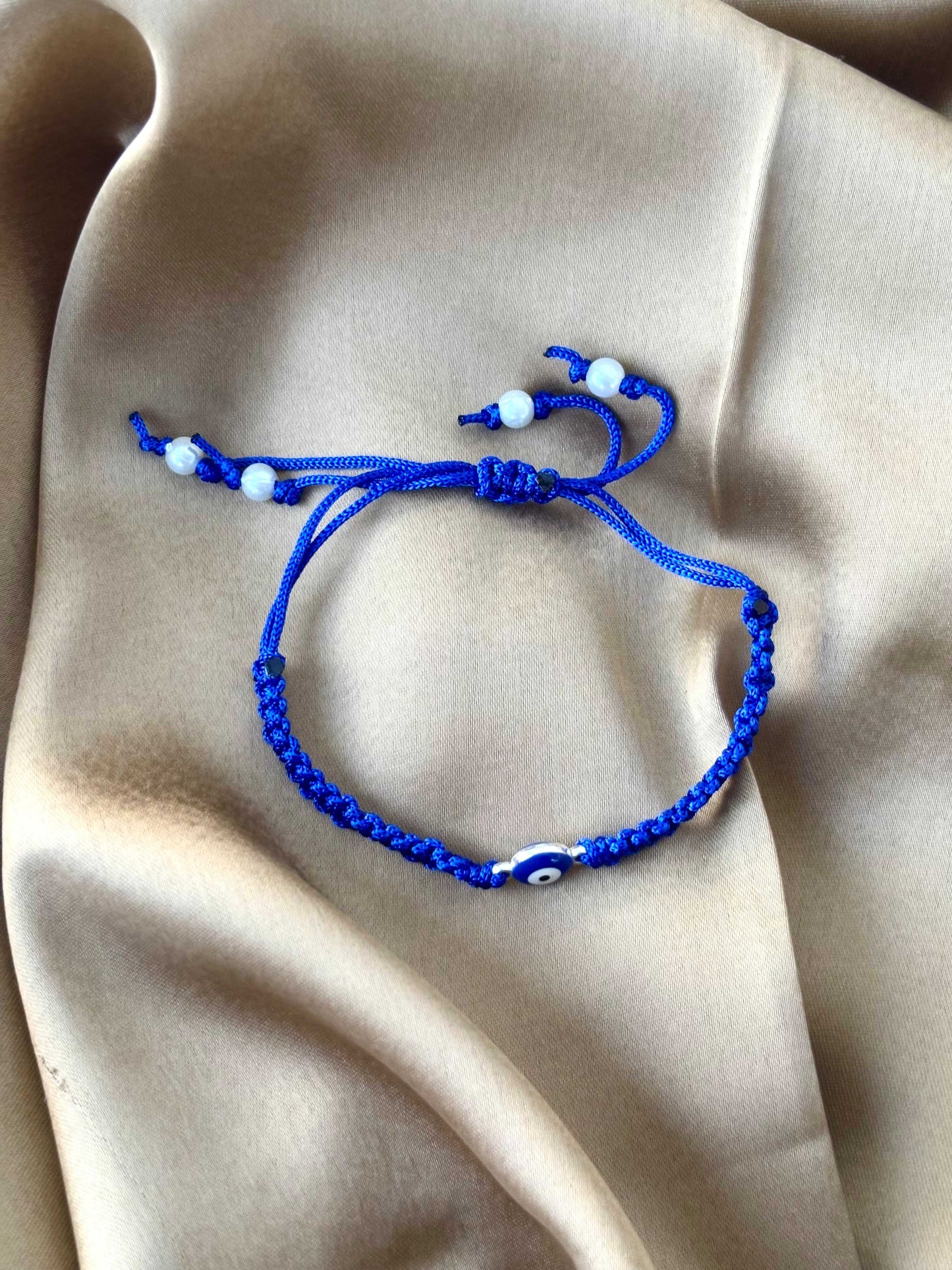 Cobalt Blue Spiral Bracelet for Kids