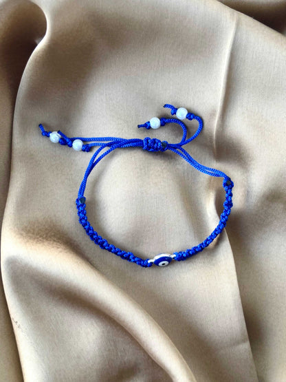 Cobalt Blue Spiral Bracelet for Kids