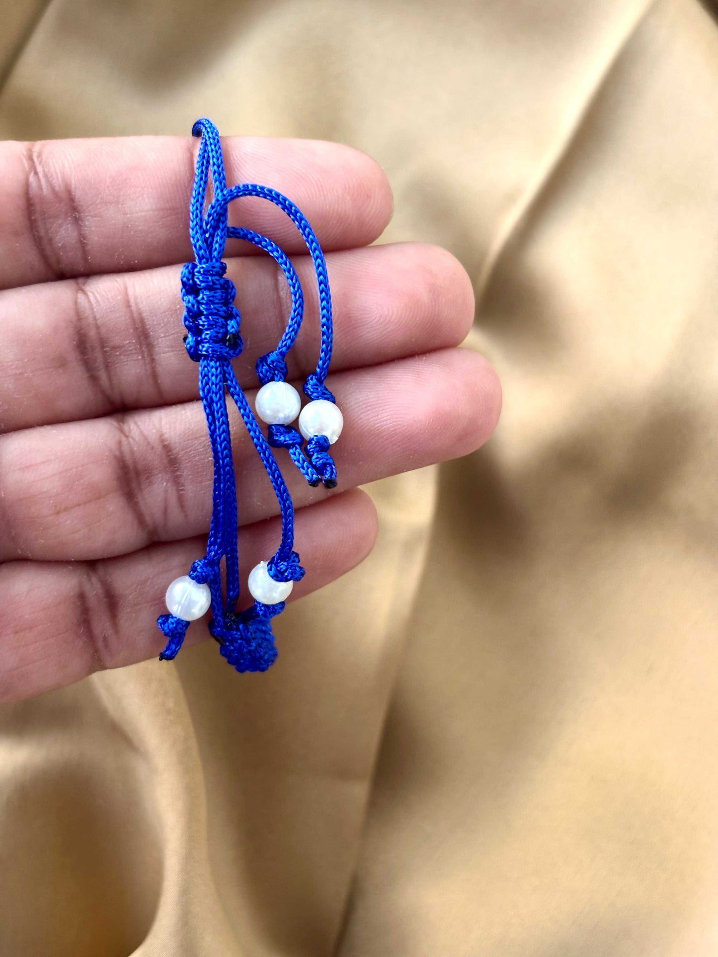 Cobalt Blue Spiral Bracelet for Kids