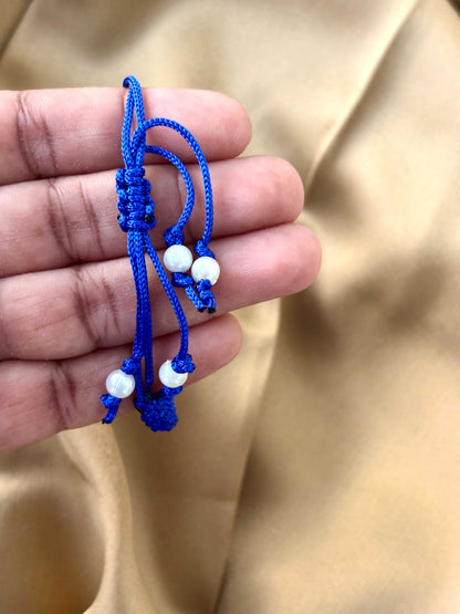 Cobalt Blue Spiral Bracelet for Kids