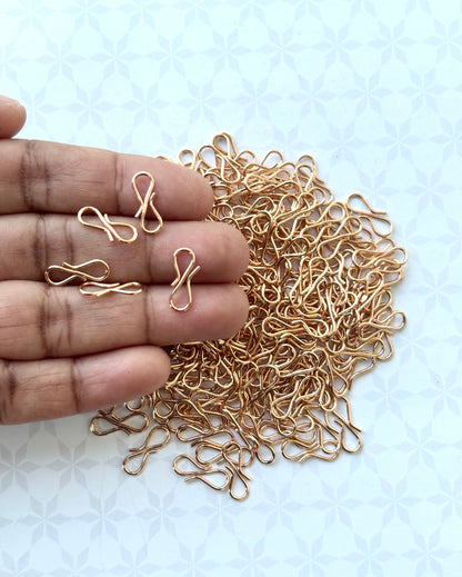 Rose Gold Jewelry S-Hook Clasps