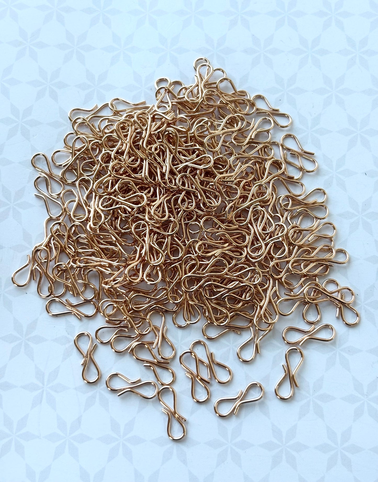 Rose Gold Jewelry S-Hook Clasps