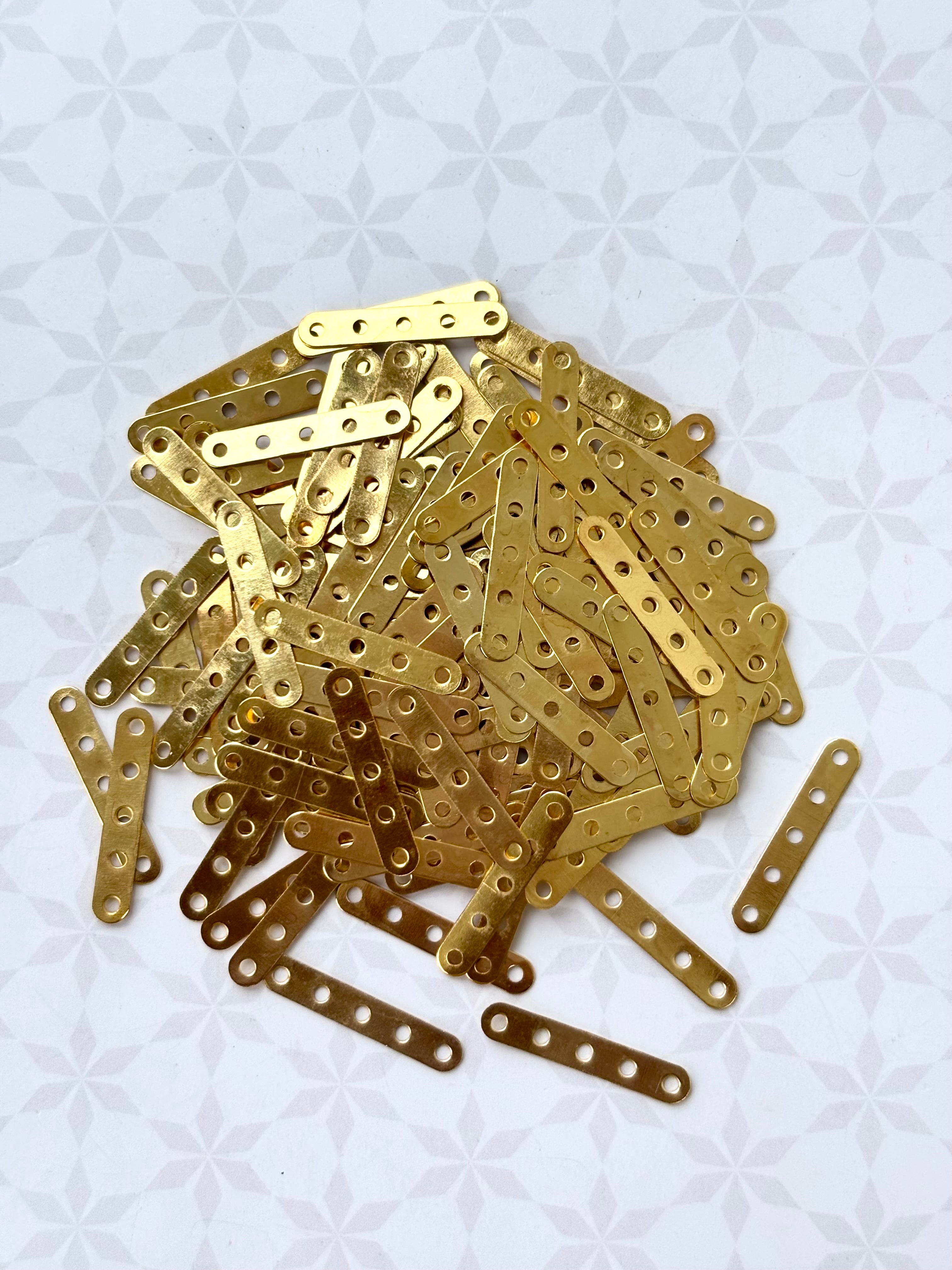 Five-Hole Jewelry Connector Bars