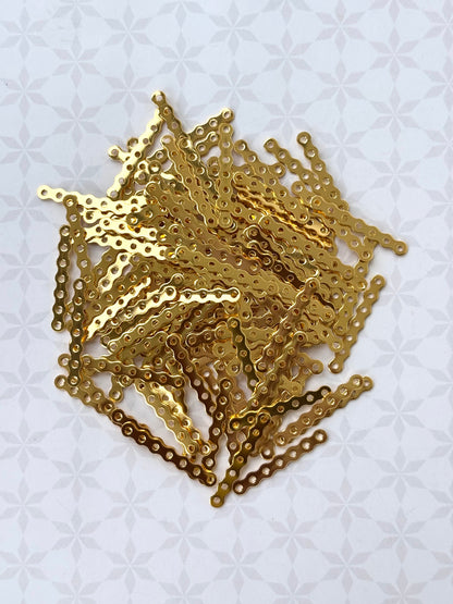Seven-Hole Jewelry Connector Bars