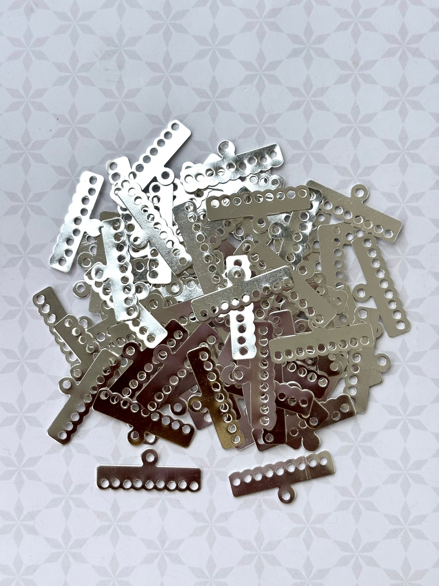 Eight-Hole Jewelry Connector Bars