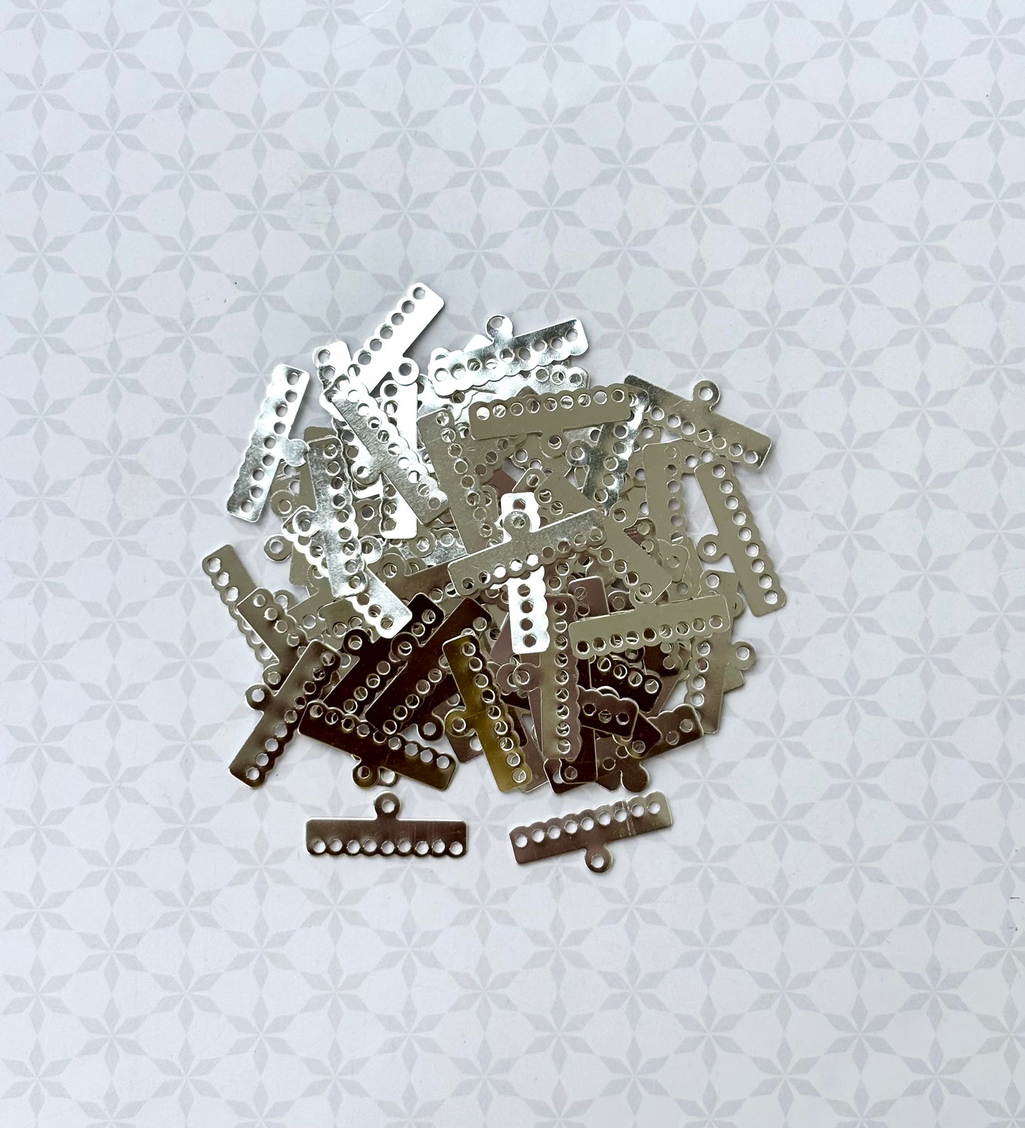 Eight-Hole Jewelry Connector Bars