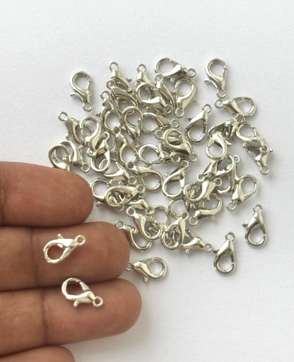 Steel Plated Lobster Clasp Closures for Jewelry