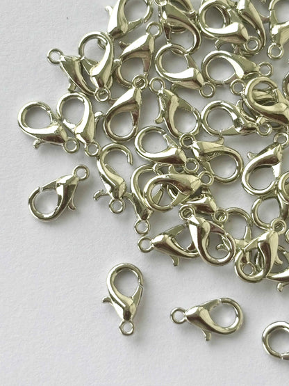 Steel Plated Lobster Clasp Closures for Jewelry