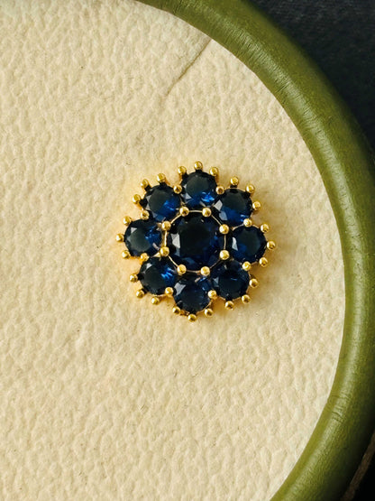 Royal Sapphire Blue AD/CZ Studs