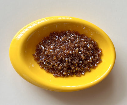 Light Brown Two Cut Beads