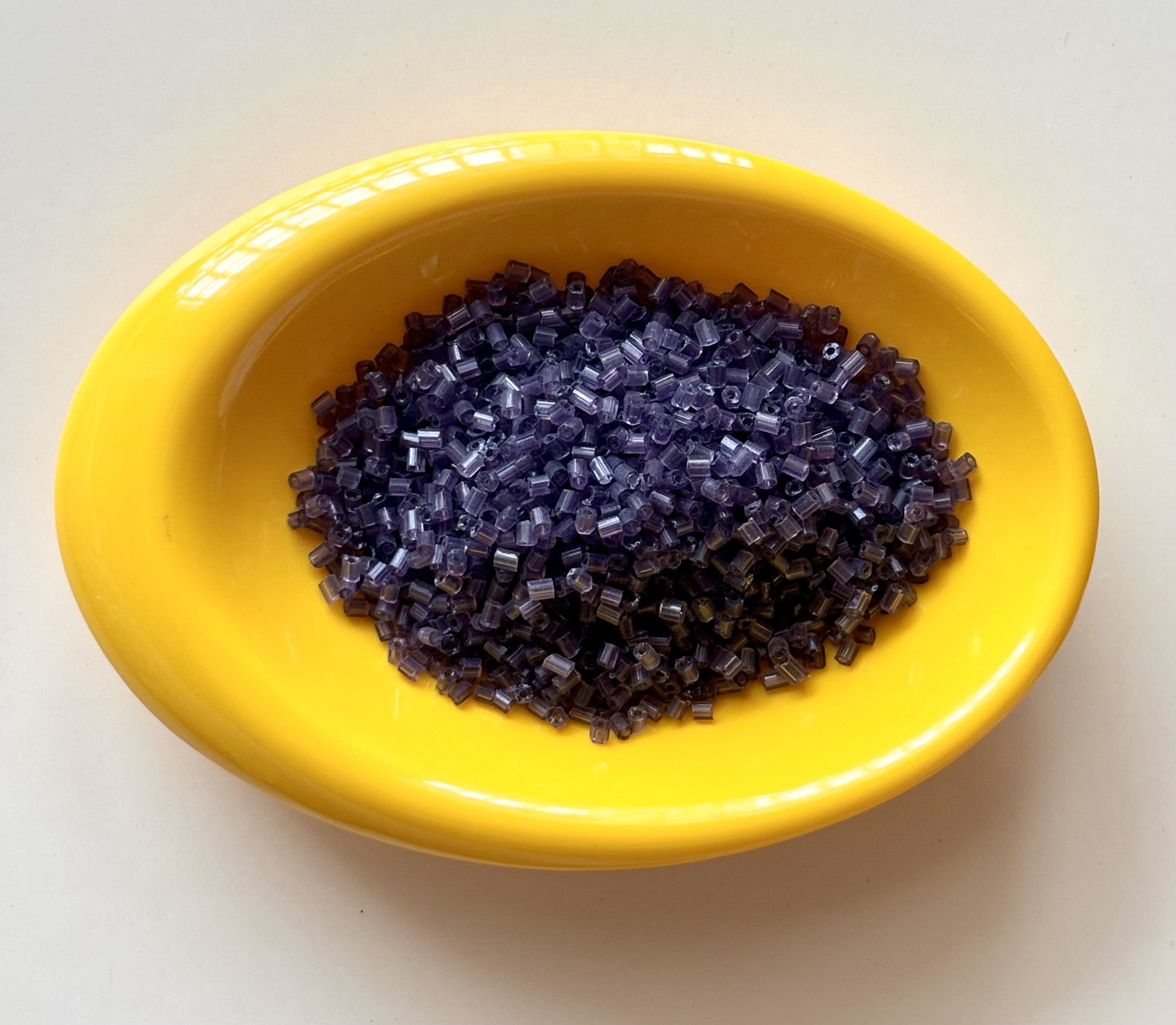 Mauve Two Cut Beads