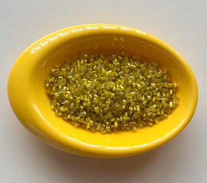 Corn Yellow Two Cut Beads