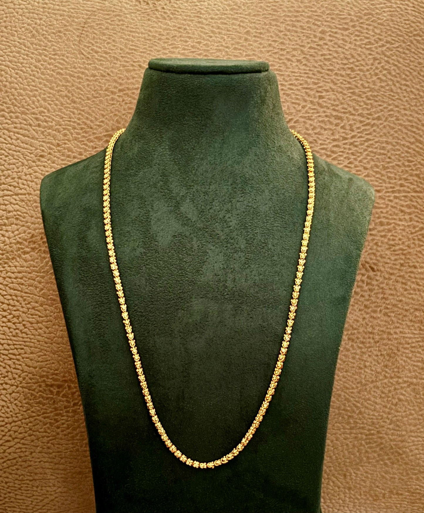 Designer Link Gold-Plated Chain for Men and Women