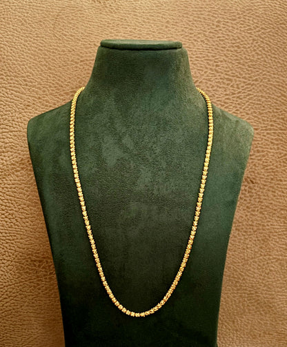 Designer Link Gold-Plated Chain for Men and Women