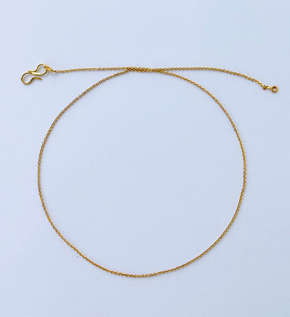 Gold Plated Thin Chain for Daily Wear