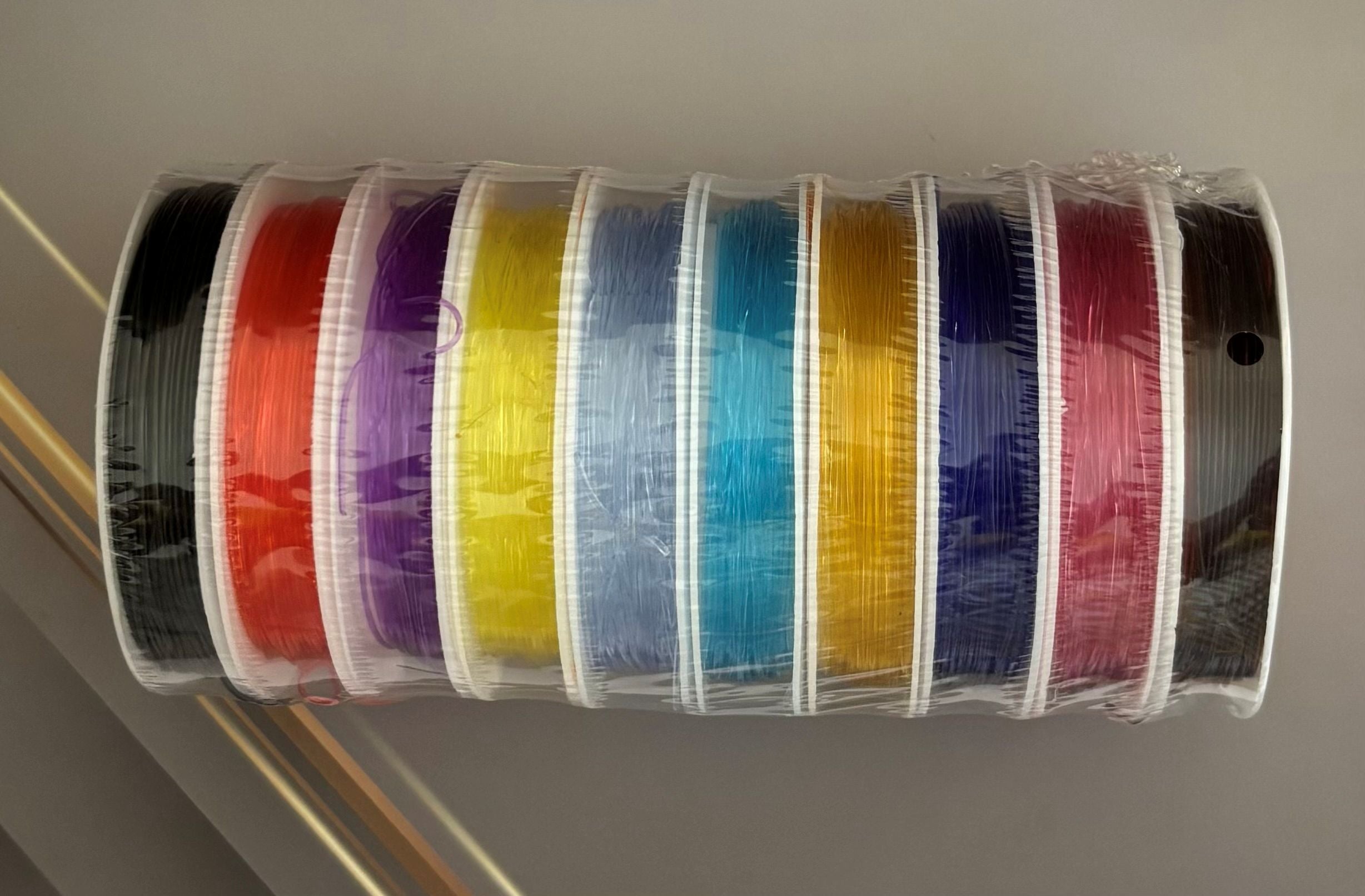Multi-Color Elastic Beading Cord Set 0.7MM