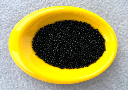 Preciosa Translucent Bottle Green Seed Beads