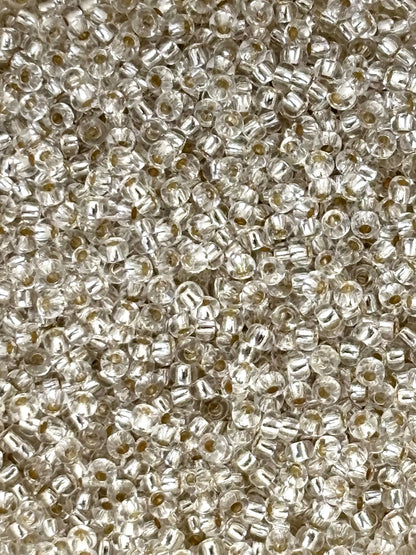 Preciosa Silver Lined Crystal Seed Beads