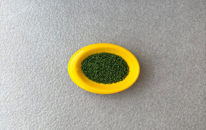 Preciosa Silver Lined Lime Green Seed Beads