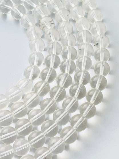 Clear Transparent 10MM Glass Beads