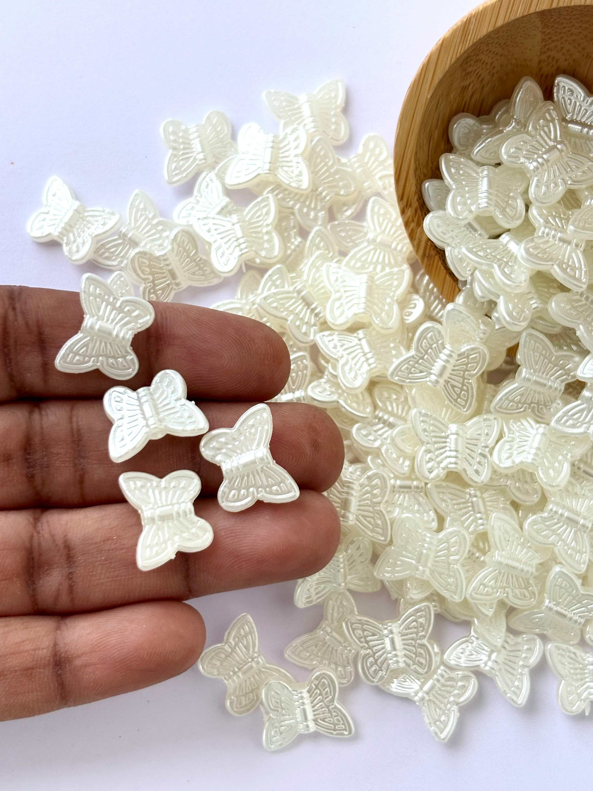 Pearl Butterfly Beads