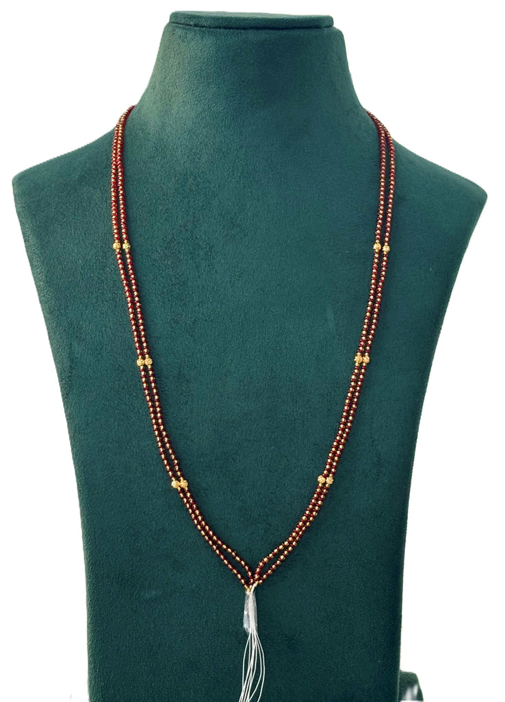 Double Line Seed Bead Semi-Finished Chain Design 19