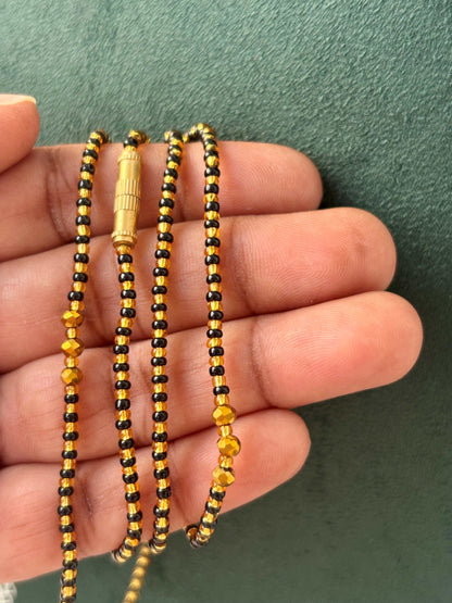 Single Line Seed Bead Semi-Finished Chain Design 18