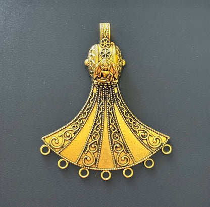Ornate Idol Filigree Pendant