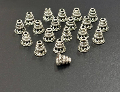 Tiered Cone Bead Caps