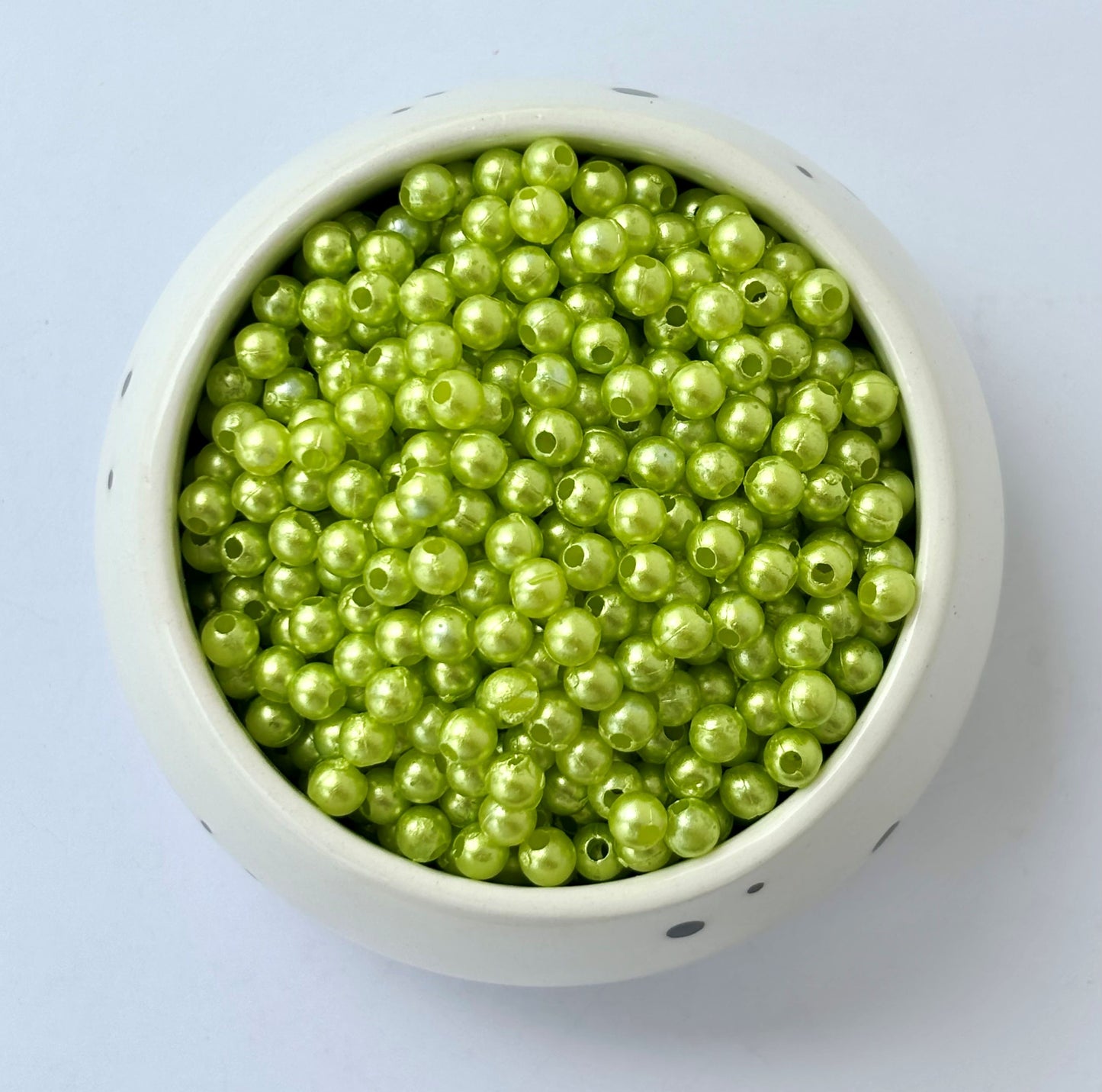 Light Green Pearl Beads 3MM