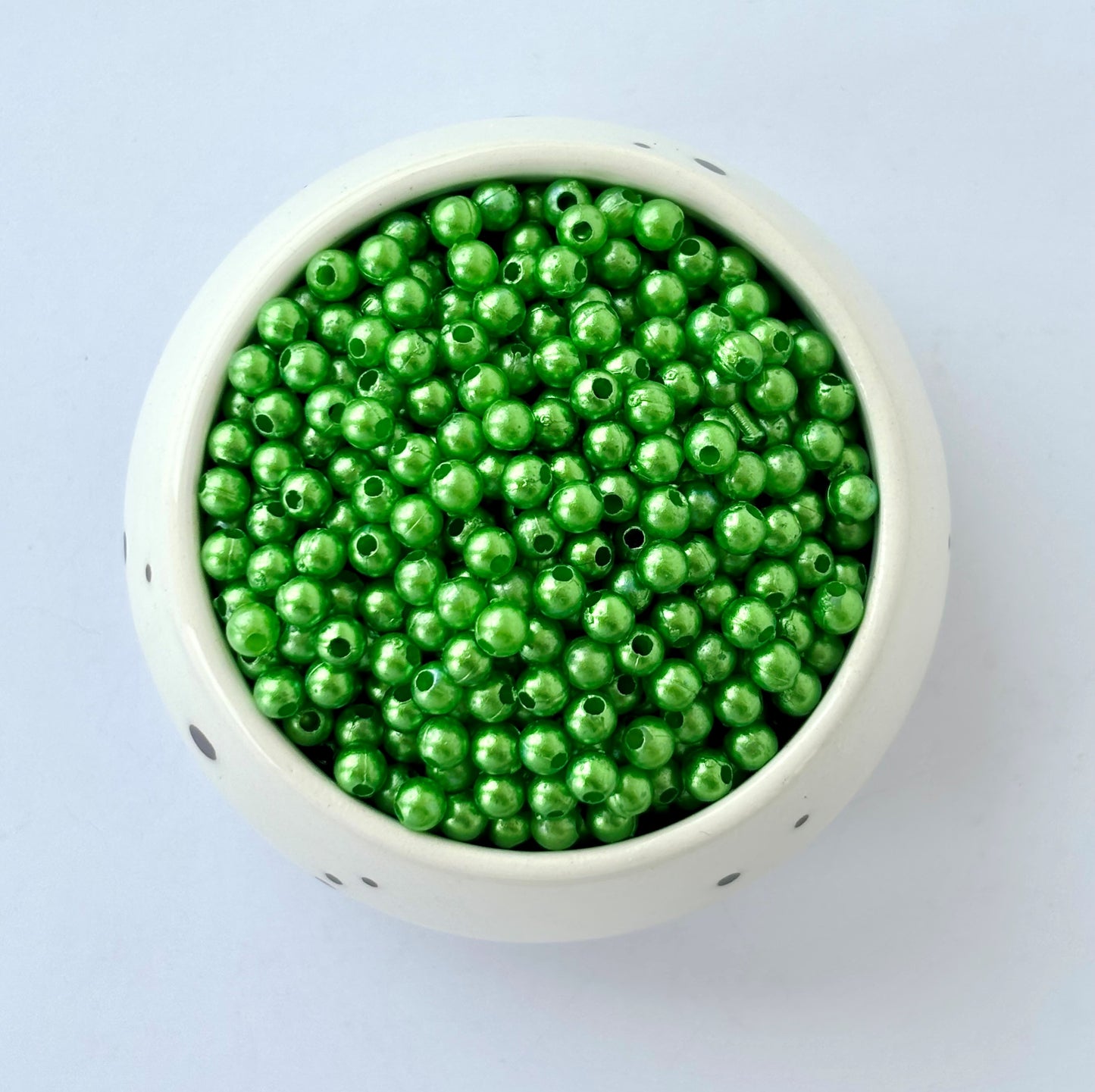 Green Pearl Beads 3MM