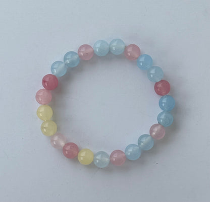 Morganite Bracelet - Divine Love and Emotional Healing Gemstone Jewelry