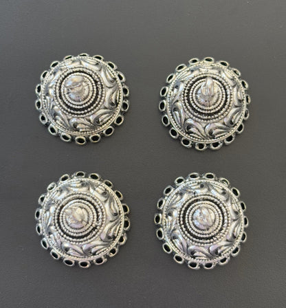 Floral Pattern Dome Jhumka Base