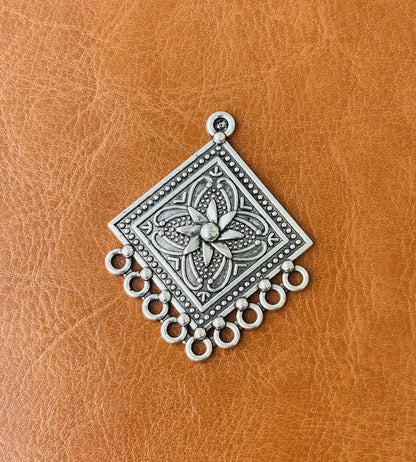 Intricate Silver Pendant