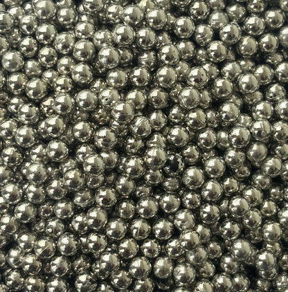 Polished Steel Ball Decoration Beads - Non-Hole Craft and Filler Supplies